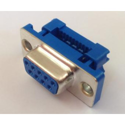 CONECTOR SUB-D HEMBRA 9P C/PLANO