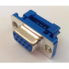 CONECTOR SUB-D HEMBRA 9P C/PLANO