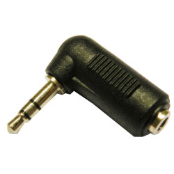 ADAPTADOR CODO JACK 3 5 ST M/3 5 ST H
