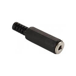 CONECTOR JACK 3 5 HEMBRA ESTEREO PLASTICO AEREO