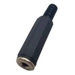 CONECTOR JACK 3 5 HEMBRA ESTEREO PLASTICO AEREO