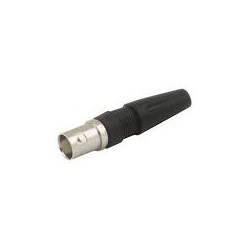 CONECTOR BNC HEMBRA AEREA TIPO TORNILLO