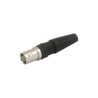 CONECTOR BNC HEMBRA AEREA TIPO TORNILLO