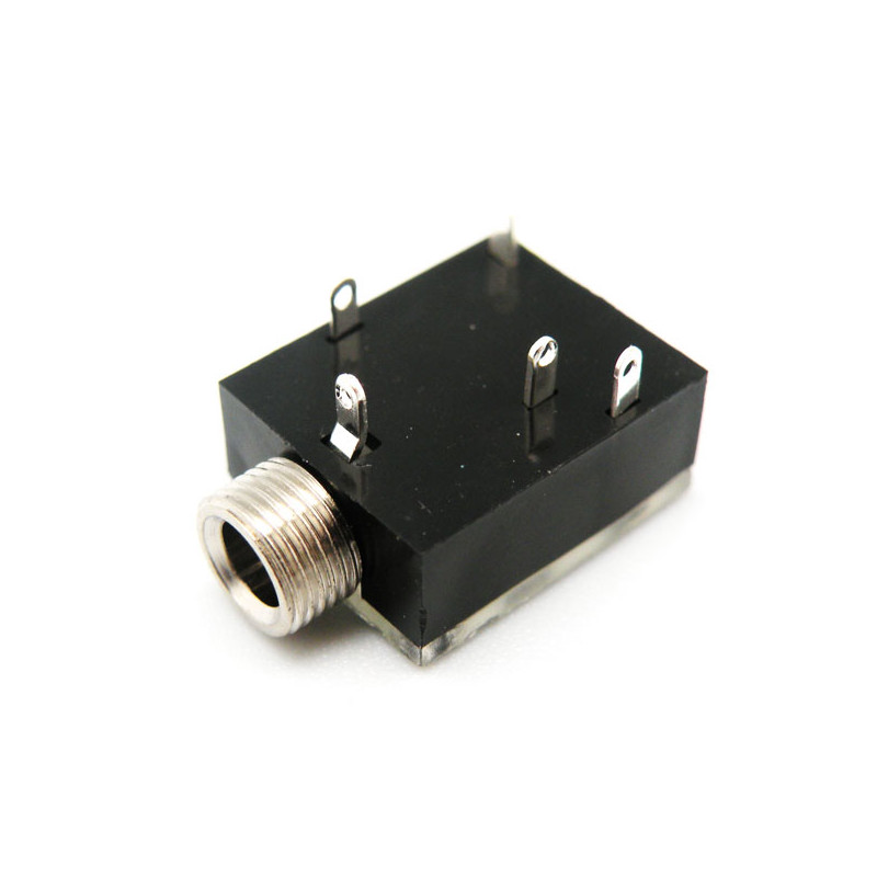 CONECTOR JACK HEMBRA 3 5MM AEREO MONO TUERCA