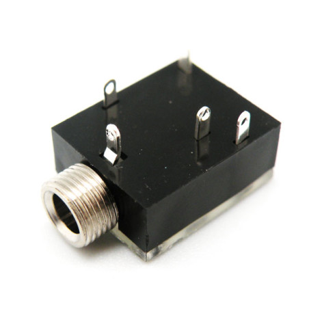 CONECTOR JACK HEMBRA 3 5MM AEREO MONO TUERCA