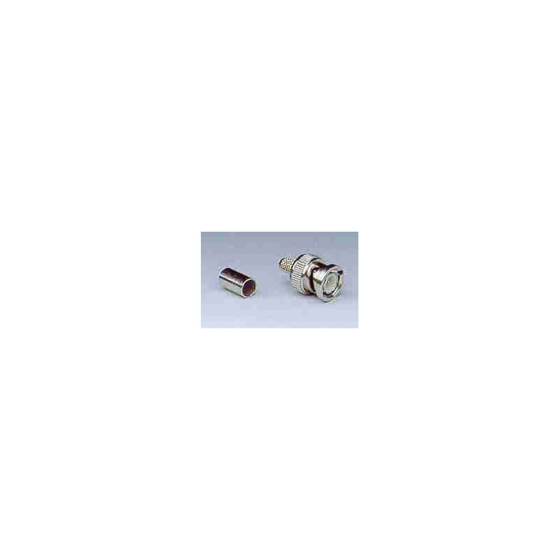 CONECTOR BNC MACHO CRIMPAR GR-174/U