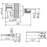 CONECTOR BNC MACHO CRIMPAR GR-174/U
