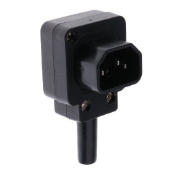 MACHO SCHUKO ACODADO 10A 250V