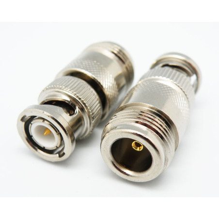 ADAPTADOR BNC MACHO A N HEMBRA