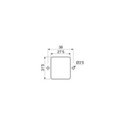 BASE ENCHUFE CON PORTAFUSIBLE