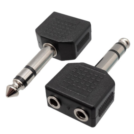 ADAPTADOR JACK 6 3 A 2 JACK 3 5