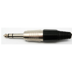 CONECTOR JACK 6 35 MACHO ESTEREO METALICO