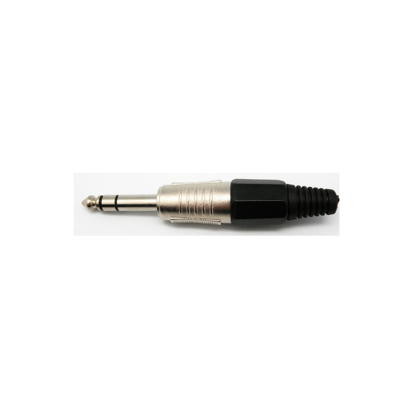 CONECTOR JACK 6 35 MACHO ESTEREO METALICO