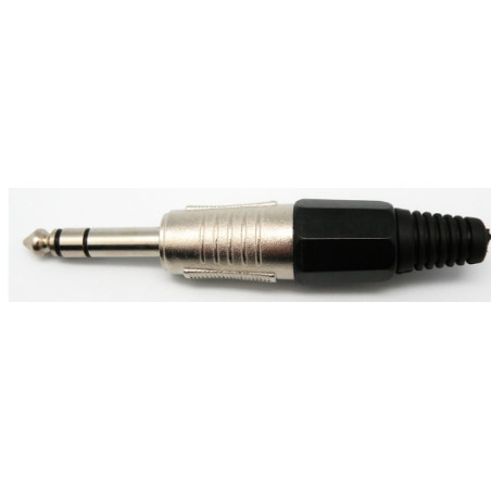 CONECTOR JACK 6 35 MACHO ESTEREO METALICO