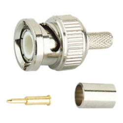 CONECTOR BNC MACHO RG-213 GRIMPAR