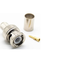 CONECTOR BNC MACHO RG-213 GRIMPAR