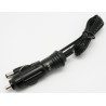 CONECTOR MECHERO 2 1MM CON CABLE