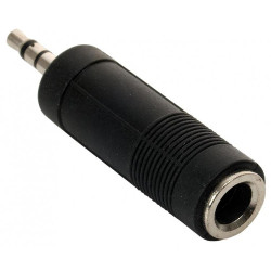ADAPTADOR JACK ST 3 5 MACHO A JACK ST 6 3 HEMBRA