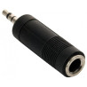 ADAPTADOR JACK ST 3 5 MACHO A JACK ST 6 3 HEMBRA