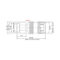 CONECTOR SMA R/P M A TNC R/P M