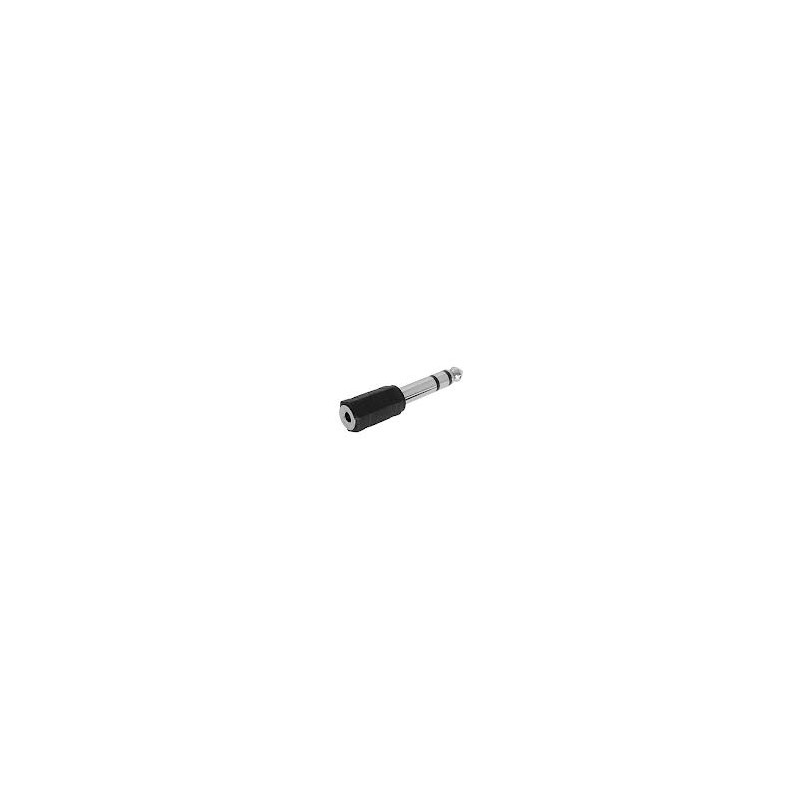 ADAPTADOR JACK 6 4 ST MACHO A JACK 3 5 HEMBRA