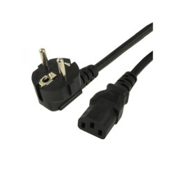 CABLE SCHUKO MACHO - IEC13 HEMBRA 1 80M  HOMOLOGAD