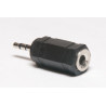 ADAPTADOR JACK 3 5 HEMBRA ST  A JACK 2 5 MACHO