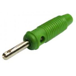 BANANA 4mm FUNDA GOMA VERDE
