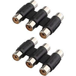 3 RCA HEMBRA A 3 RCA HEMBRA NEGRO