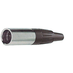 CONECTOR MINI CANON MACHO AEREO