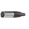 CONECTOR MINI CANON MACHO AEREO