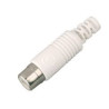 CONECTOR RCA HEMBRA BLANCO