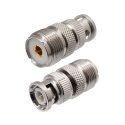 ADAPTADOR BNC MACHO - UHF  PL  HEMBRA
