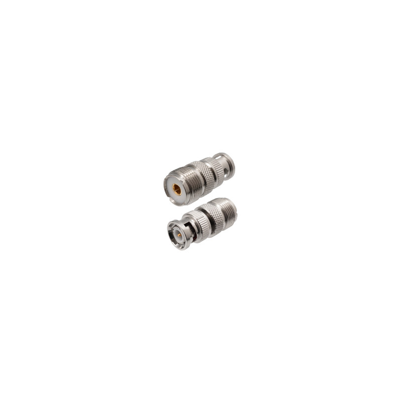 ADAPTADOR BNC MACHO - UHF PL HEMBRA ADAPTADOR BNC MACHO - UHF PL HEMBRA