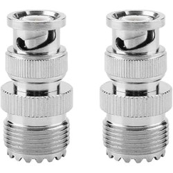 ADAPTADOR BNC MACHO - UHF  PL  HEMBRA