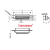 CONECTOR DB25 HEMBRA