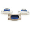 CONECTOR SUB-D METAL DB15 MACHO 3 HILERAS