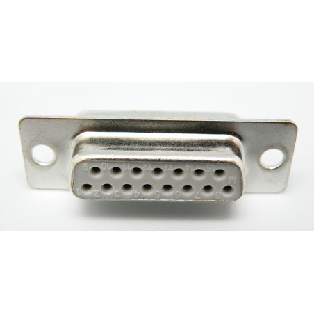 CONECTOR SUB-D METAL DB15 HEMBRA