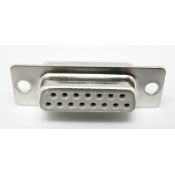 CONECTOR SUB-D METAL DB15 HEMBRA