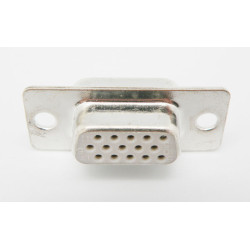 CONECTOR SUB-D METAL DB15 HEMBRA 3 HILERAS ALTA D