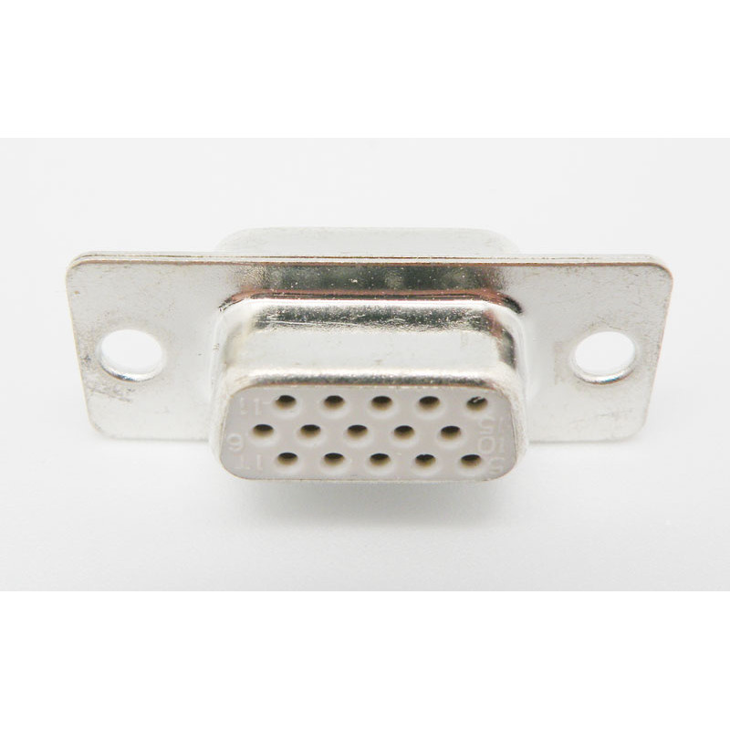 CONECTOR SUB-D METAL DB15 HEMBRA 3 HILERAS ALTA D