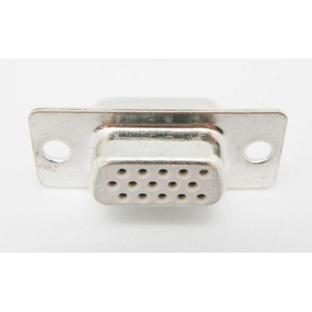 CONECTOR SUB-D METAL DB15 HEMBRA 3 HILERAS ALTA D