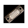 CONECTOR SUB-D METAL DB15 HEMBRA 3 HILERAS ALTA D