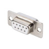 CONECTOR SUB-D METAL HEMBRA 9 PINES CHASIS