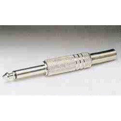 CONECTOR JACK 6 35MM MACHO MONO METAL