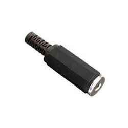 CONECTOR JACK 2 5MM HEMBRA AEREO ST  PLASTICO