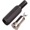 CONECTOR JACK 2 5MM HEMBRA AEREO ST  PLASTICO