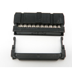 CONECTOR HEMBRA IDC 20 PINES CABLE PLANO DOBLE