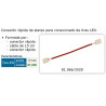 CONEXION RAPIDA PROLONGADOR TIRAS LED 5050