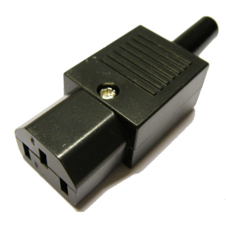 CONECTOR HEMBRA IEC-C13 AEREO